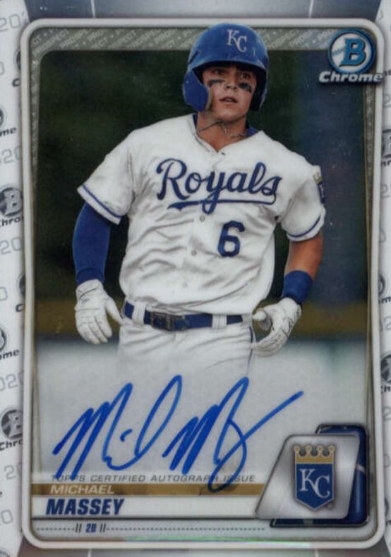 2023 Bowman Chrome Prospect Autographs Michael Massey