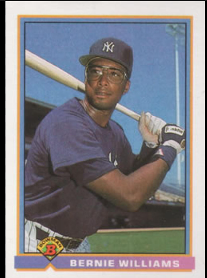 Bernie Williams 1991 Bowman Baseball Card