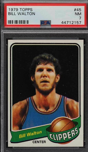 Bill Walton 1979 Topps Basketball Cards