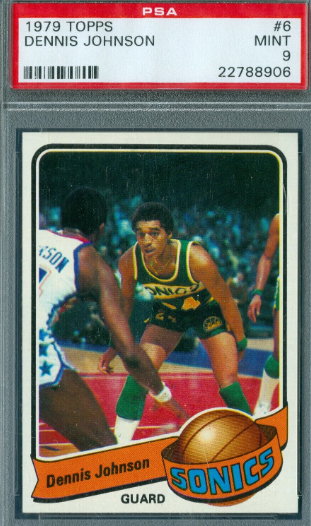 Dennis Johnson 1979 Topps Basketball Cards