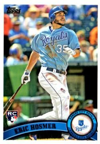 Eric Hosmer 2011 Topps Baseball card