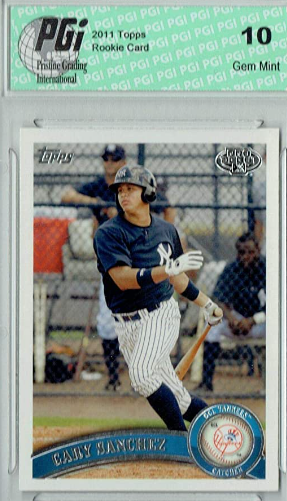 Gary Sanchez 2011 Topps Baseball card