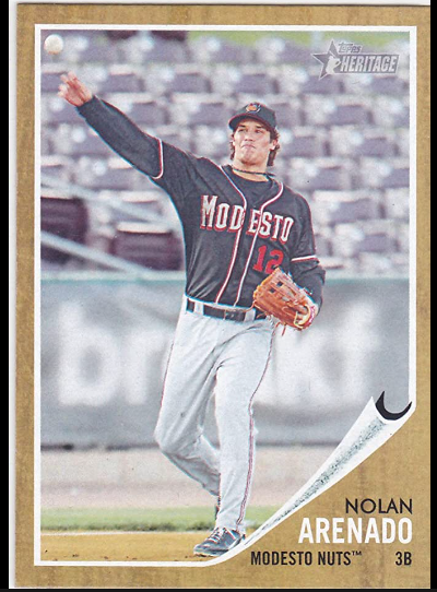 Nolan Arenado 2011 Topps Baseball card