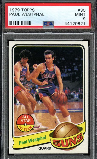 Paul Westphal 1979 Topps Basketball Cards