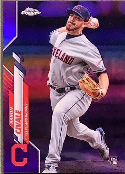 Topps Chrome Aaron Civale