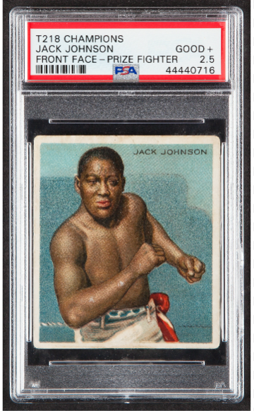 1910 T218 Champions Jack Johnson