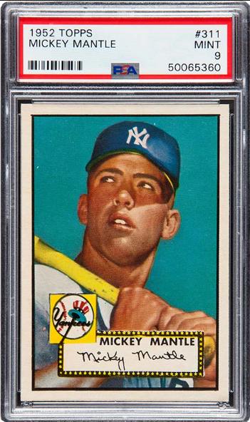 1952 Topps Mickey Mantle