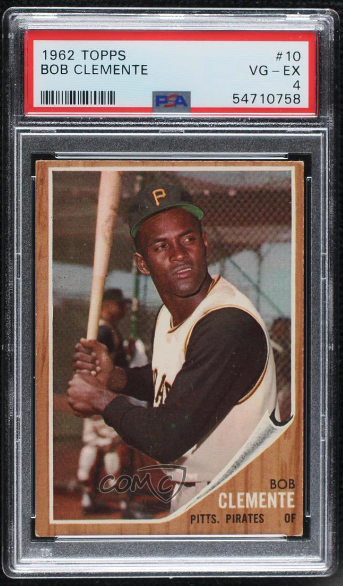 1962 Topps Roberto Clemente