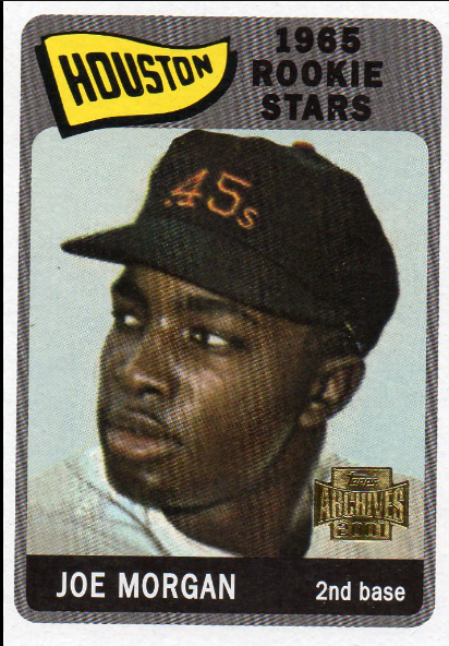 1965 Joe Morgan Topps Baseball Card