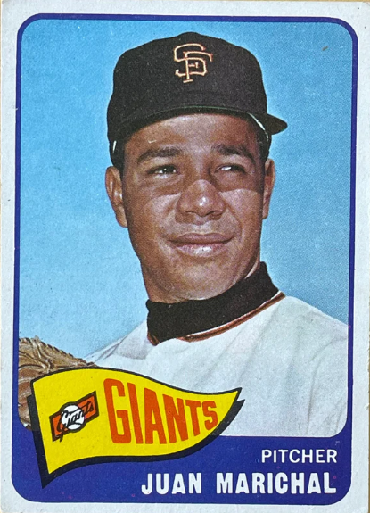 1965 Juan Marichal Topps Baseball Card