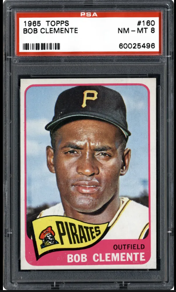 1965 Roberto Clemente Topps Baseball Card