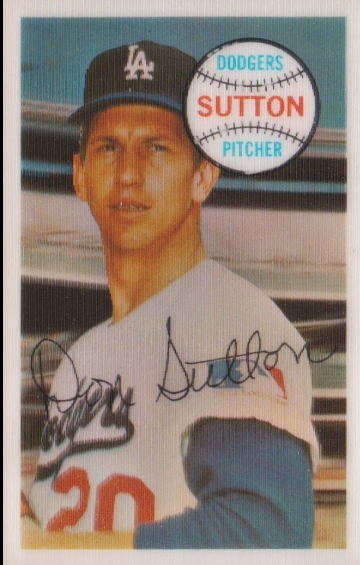 1966 Don Sutton Topps Baseball Card