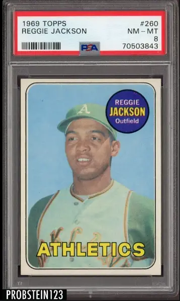 1969 Topps Reggie Jackson RC