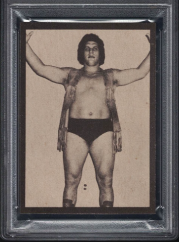 1972 André the Giant Montreal Exhibition Card