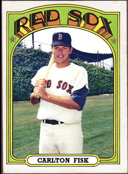 1972 Carlton Fisk Topps Baseball Card