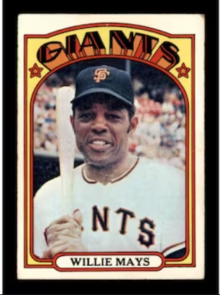 1974 Topps Willie Mays Card