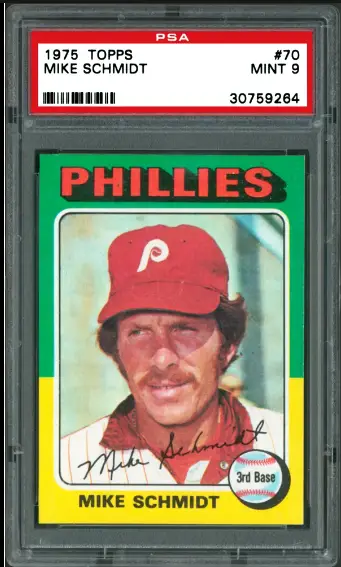 1975 Topps Mike Schmidt Card