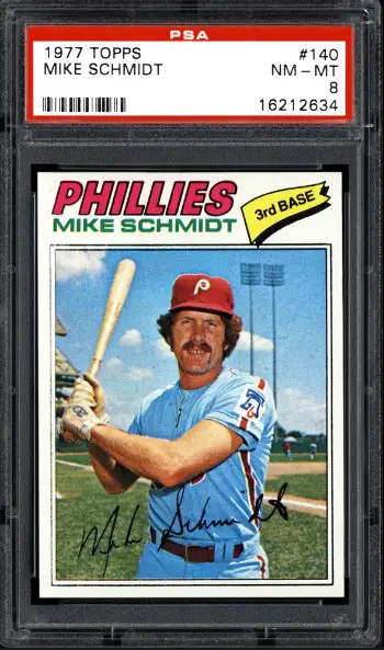 1977 Topps Mike Schmidt Card