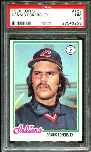 1978 Dennis Eckersley Topps Baseball Card