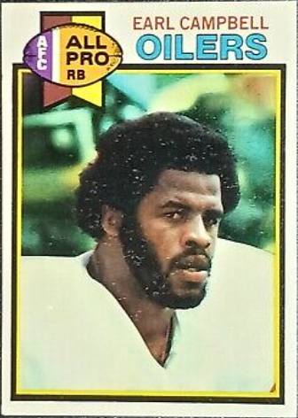 1978 Earl Campbell Topps Football Card