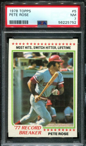 1978 Pete Rose Topps