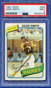 1979 TOPPS #116 OZZIE SMITH ROOKIE RC PSA 4
