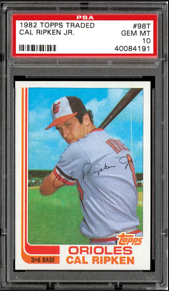 1982 Cal Ripken Jr. Topps Baseball Card