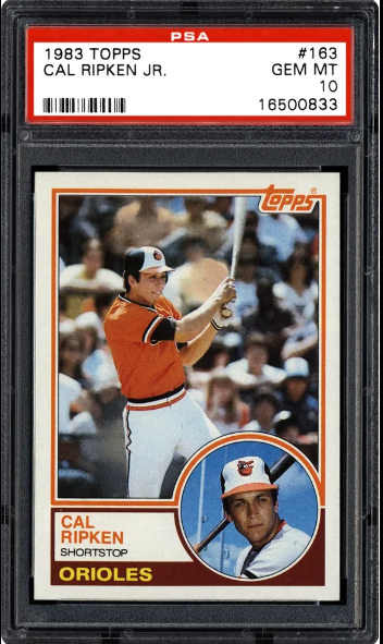 1983 Cal Ripken Jr. Topps Baseball Card