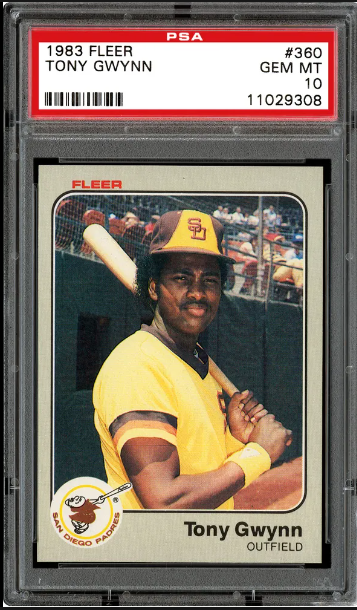 1983 Fleer Tony Gwynn RC