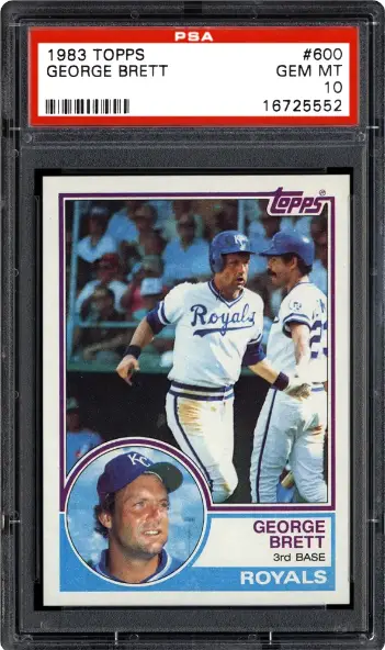 1983 George Brett Topps Baseball Card