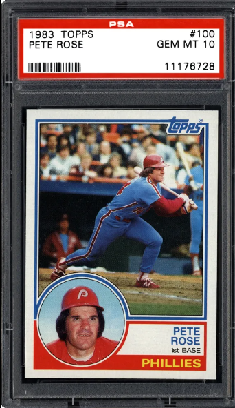 1983 Pete Rose Topps