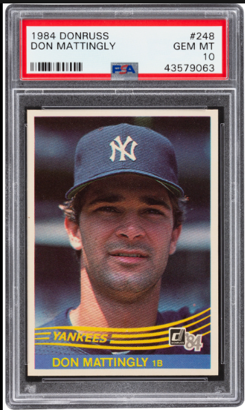 1984 Donruss Don Mattingly RC