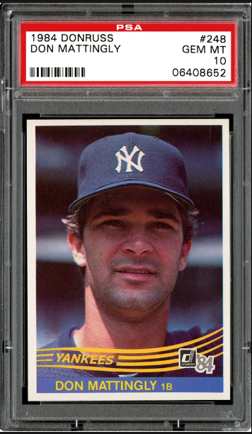 1984 Donruss Don Mattingly