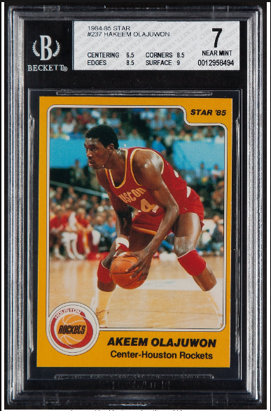 1984 Hakeem Olajuwon Star Company