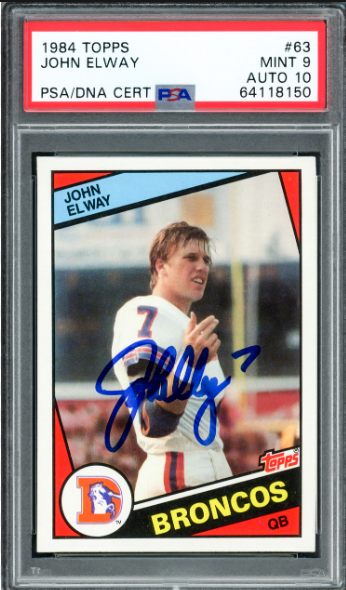 1984 Topps USFL John Elway Rookie Card