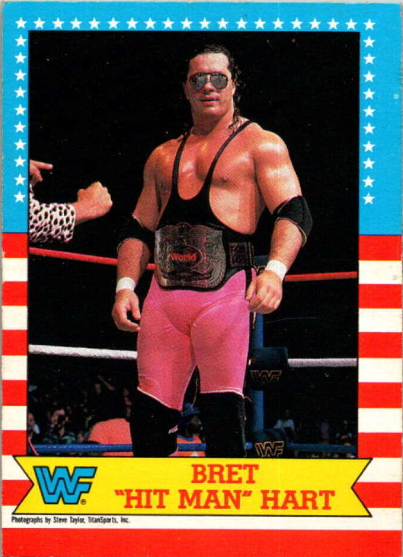 1985 Bret Hart O-Pee-Chee Rookie Card