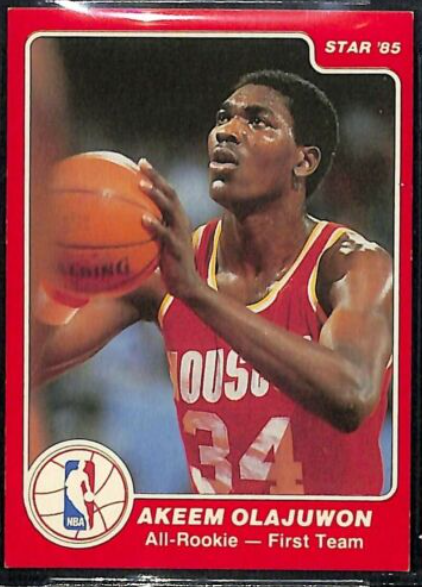 1985 Hakeem Olajuwon Star Company