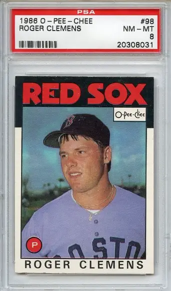1985 O-Pee-Chee Roger Clemens