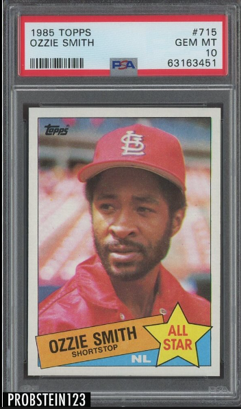 1985 Topps Ozzie Smith