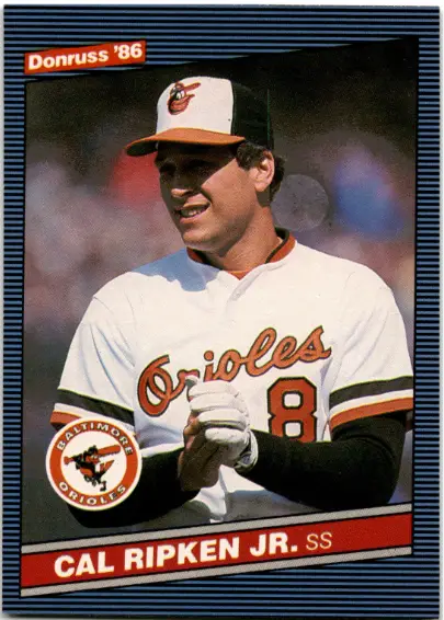 1986 Cal Ripken Jr. Donruss Baseball Card