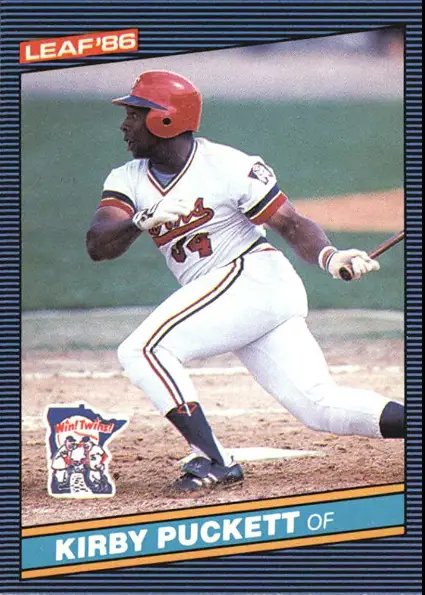 1986 Kirby Puckett Donruss Baseball Card