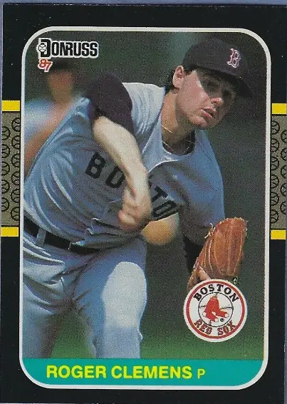 1987 Donruss Opening Day Roger Clemens