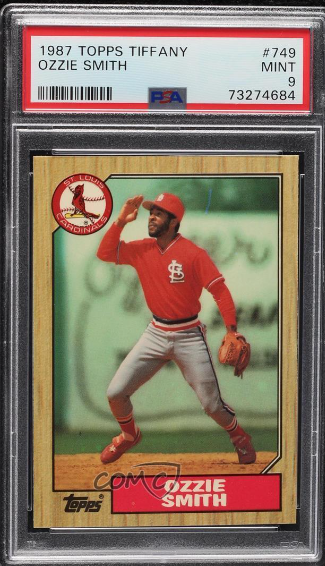 1987 Topps Tiffany Ozzie Smith