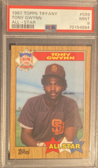 1987 Topps Tiffany Tony Gwynn