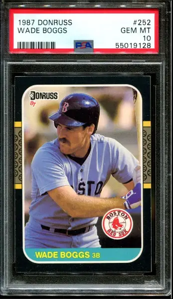 1987 Wade Boggs Donruss Opening Day