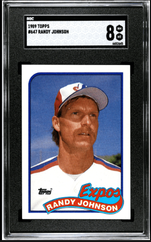 1989 Randy Johnson Bowman card