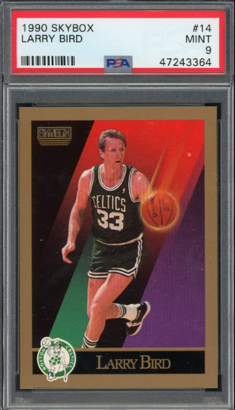 1990 Larry Bird Skybox Basketball Card