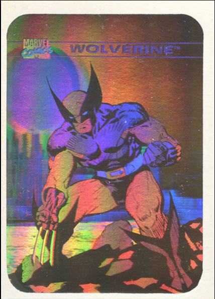 1990 Marvel Universe Hologram Cards