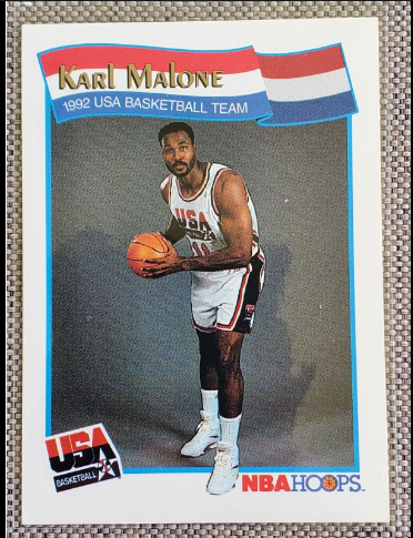 1991-92 Karl Malone Basketball Card