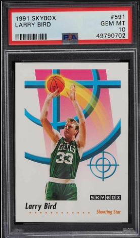 1991-92 Larry Bird Skybox Basketball Card